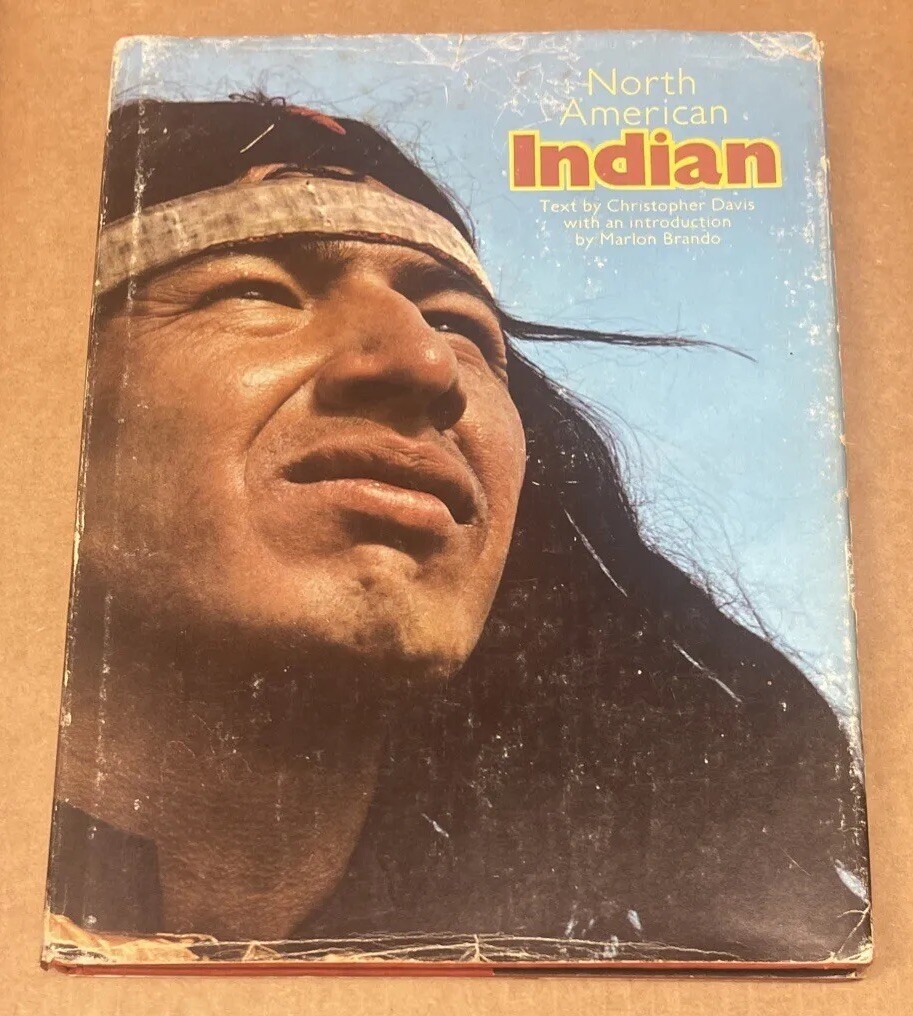North American Indian By Christopher Davis (1972, HARDCOVER