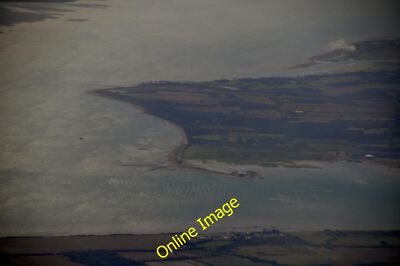 Photo 12x8 Havant : Calshot Spit & Scenery From a plane over Havant lookin c2012