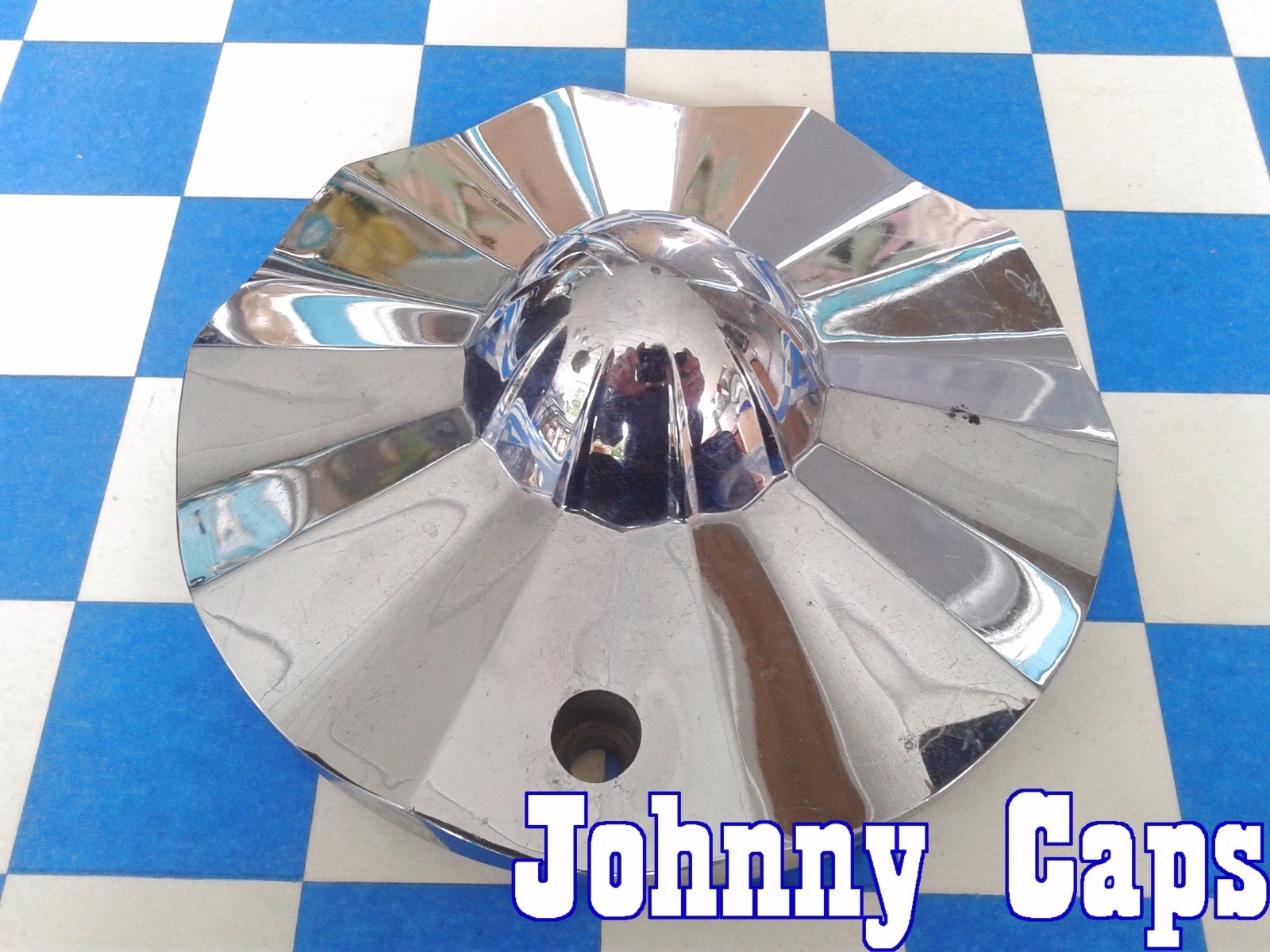 UNKNOWN NO LOGO Wheels Chrome Center Caps RT-06 Custom Wheel [69] Center Cap (1)