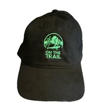Black Custom On the Trail Embroidered Running...
