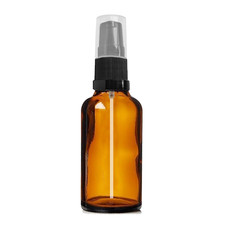 Amber Glass Dropper Bottles 18mm | Atomiser Spray / Lotion Pump / Glass Pipette
