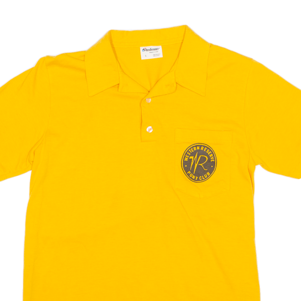 STEADMAN Western Pony Club Polo Uomo Giallo S