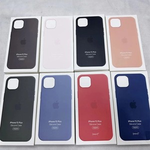 NEW For iPhone 15Pro 15Plus 15Pro Max 15 Silicone MagSafe Phone Case