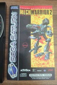 Mechwarrior 2 31st Century Combat for Sega Saturn complete with manual