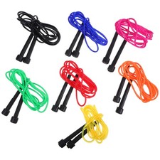 7 Pcs Work Out Jump Rope Sports Jumping Gym Boxing Adjustable Skipping