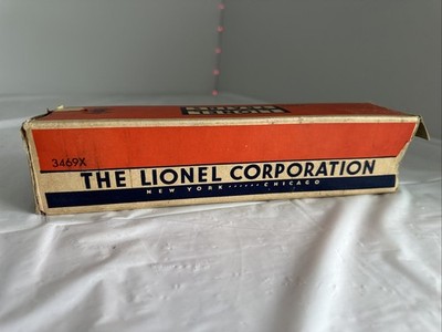 Lionel Postwar 3469x Automatic Dump Car Empty Box Only