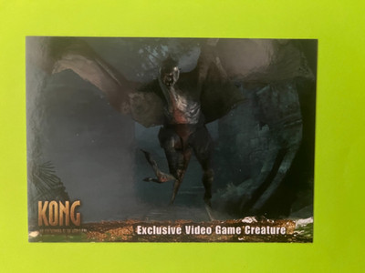 2005 Topps King Kong 8th Wonder of the World Video Game Insert Card #C1 NrMt