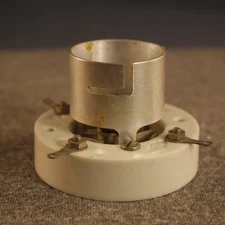 National 4 Pin Ceramic Tube Socket For 811A & 866A Base A4-10 Similar to 123-210