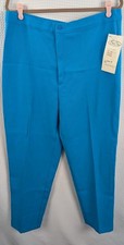 Levi's Bend Over Turquois Blue Trouser Pants. NWT Size 20 Made in USA