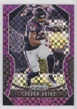 2019 Panini Prizm Purple Power Prizm 31/49 Jordan Akins #135 rg1
