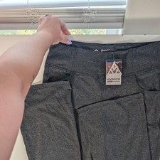 Unbranded Women's Grey and Black Leggings