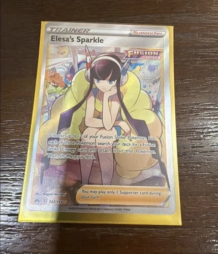 Elesa's Sparkle #147 Pokemon Crown Zenith