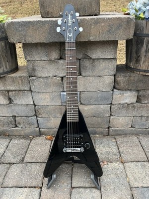 Mini Epiphone Flying V Electric Guitar Black