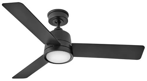 Hinkley Lighting 905248F-LWA Chet 48" 3 Blade Smart LED Indoor / - Black - Picture 1 of 10