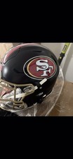 George Kittle San Francisco 49ers black Speed Flex authentic helmet