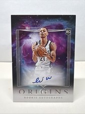 2023-24 Panini Origins Isaiah Wong Auto RC Indiana Pacers Autograph