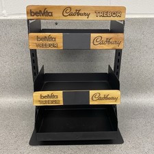 Cadbury Sweet Stand Display Metal Wood Belvita Trebor 