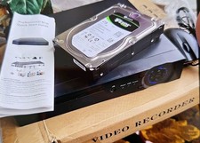 Image of NVR 8 channel with huge 4TB hard drive included