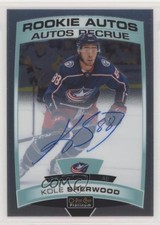 2019-20 O-Pee-Chee Platinum Rookie Autos 2020-21 Update Kole Sherwood Auto 01ks