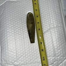 Brass Curved Butt Plate For Muzzleloader Type Rifle Winchester Others See Pics 1