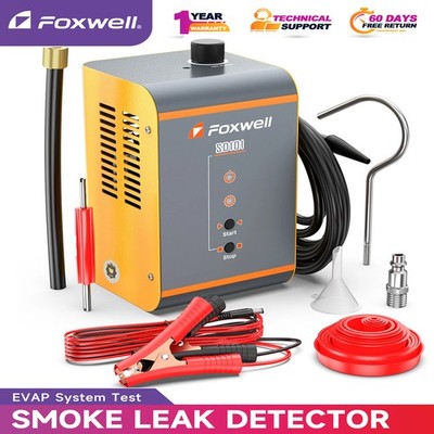 FOXWELL SD101 EVAP Machine Car Smoke Leak Detector Fuel Oil Pipe Leakage Tester