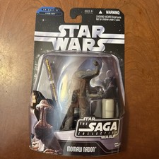 Star Wars Saga Collection Momaw Nadon 3.75  Action Figure 2006 Hasbro Sealed New