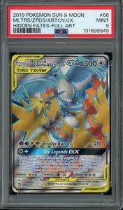 Moltres & Zapdos & Articuno GX 66/68 Hidden Fates