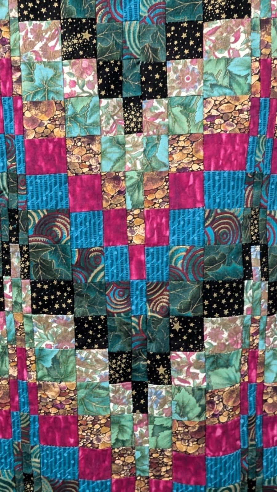 Vintage Quilted Patchwork Handmade Jacket Womans … - image 6