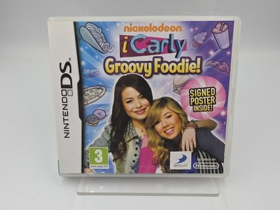 Nintendo DS Spiel iCarly Groovie Foodie! mit OVP und Anleitung + Poster 
