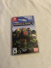 Minecraft CASE ONLY NO GAME Nintendo Switch Empty Replacement Box Art Edition