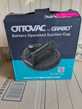 Grabo OTTOVAC Electric Vacuum Suction Cup Clamp Lifts Drywall Glass Tile Metal