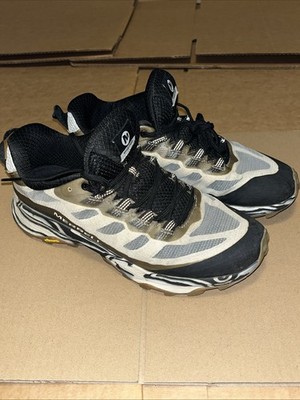 Merrell Moab Speed Solution Dye Shoes Black/White Zebra Float Pro Men's size 7.5