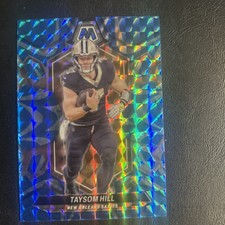 2024 Panini Mosaic - Taysom Hill #158 Reactive Blue Mosaic Prizm