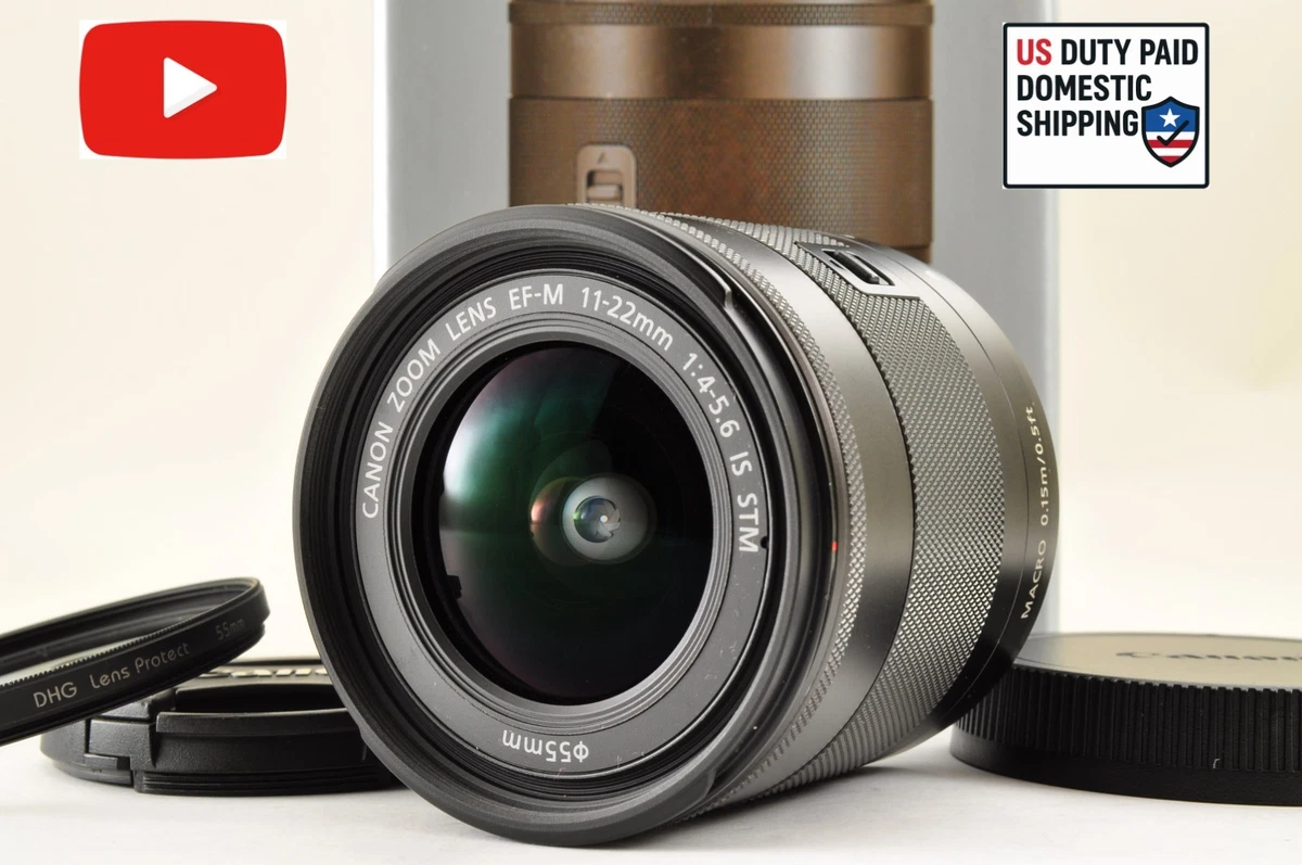 Canon EF-M 11-22mm Camera Lenses for sale | eBay