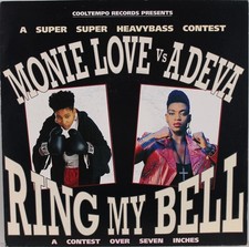MONIE LOVE & ADEVA Ring My Bell 7 Vinyl Singl...
