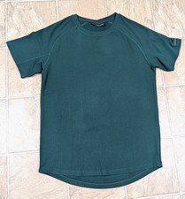 Alphalete Monarch Collection men sz M Ribbed green Top or T-shirt ss 0767