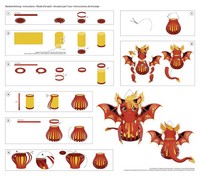 Ursus Laternenzeit Laternen-Bastelset Drache | Deutsch | Ursus | 1872-00-15F