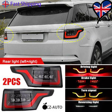 Dynamic LED Tail Lights Rear Brake Lamps Upgrade For Range Rover Sport 2014-2022