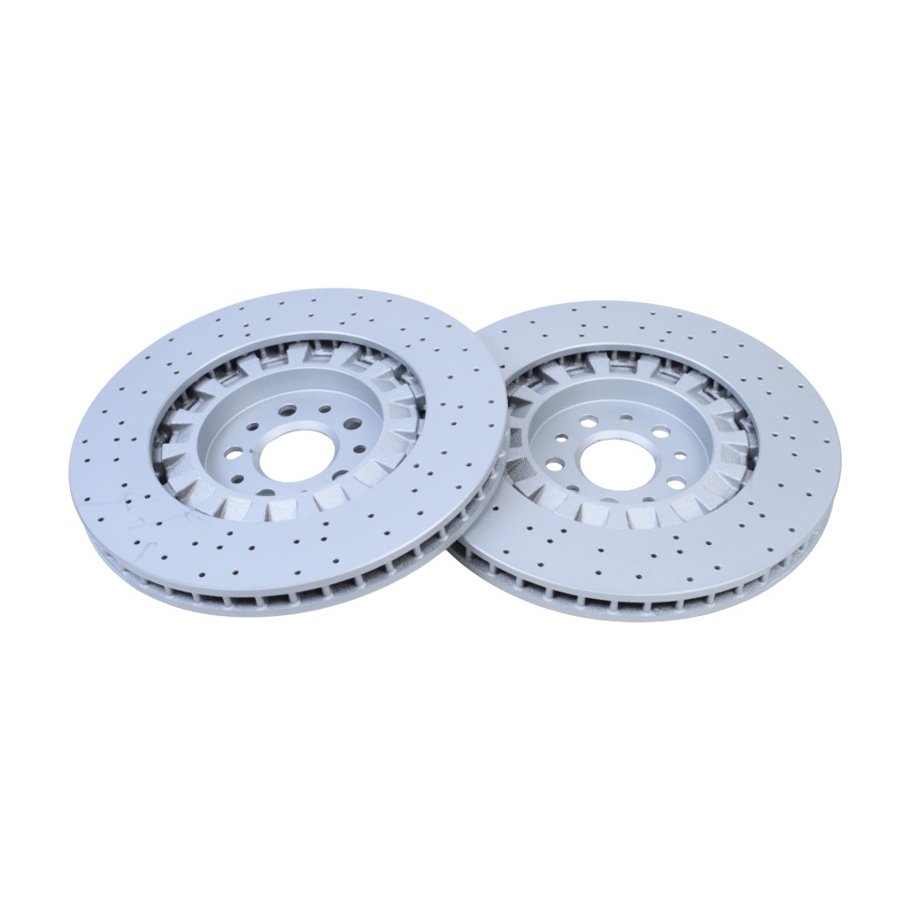 New 2Pcs For Maserati Levante S Front Brake Disc Dimpled Rotors 2017-2022
