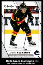 2023-24 O-Pee-Chee Andrei Kuzmenko #27 Vancouver Canucks NHL Hockey  