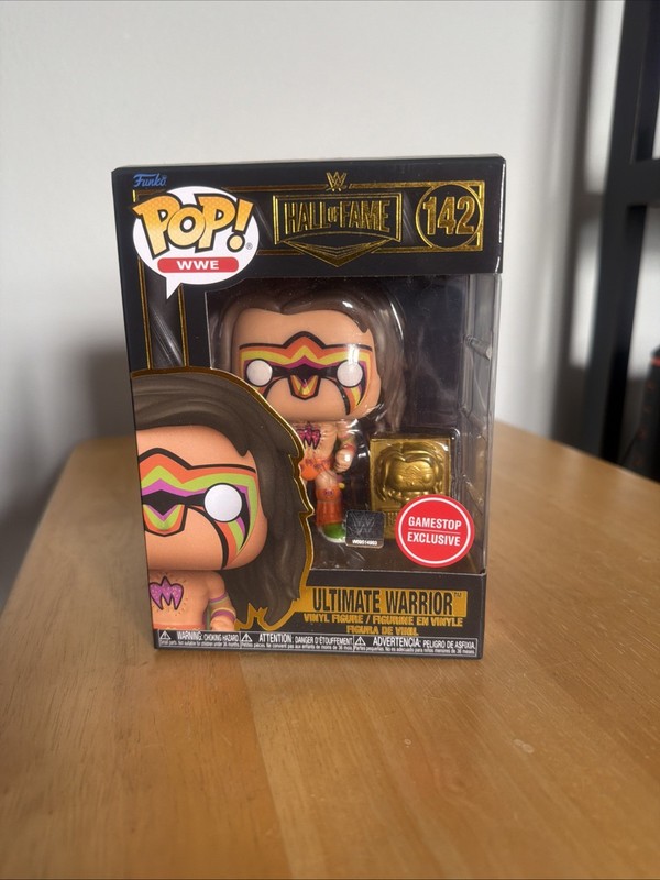 Funko Pop! Vinyl: WWE - Ultimate Warrior - GameStop (Exclusive) #142