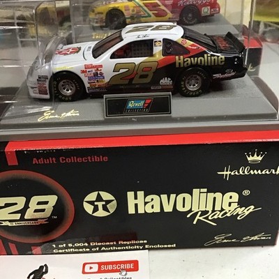 1997 REVELL HALLMARK #28 TEXACO HAVOLINE FORD THUNDERBIRD 1:43 RACE CAR MIB