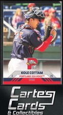 Kole Cottam 2022 Choice Portland Sea Dogs #05 Portland Sea Dogs