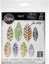 Sizzix Thinlits Dies By Tim Holtz-Cut-Out Leaves
