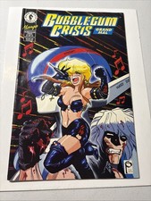 Vintage 1994 Dark Horse Bubblegum Crisis Grand Mal #2 Comic Book Manga Priss