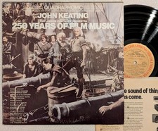 John Keating 250 YEARS OF FILM MUSIC quadraphonic QUAD LP Columbia CQ-32381