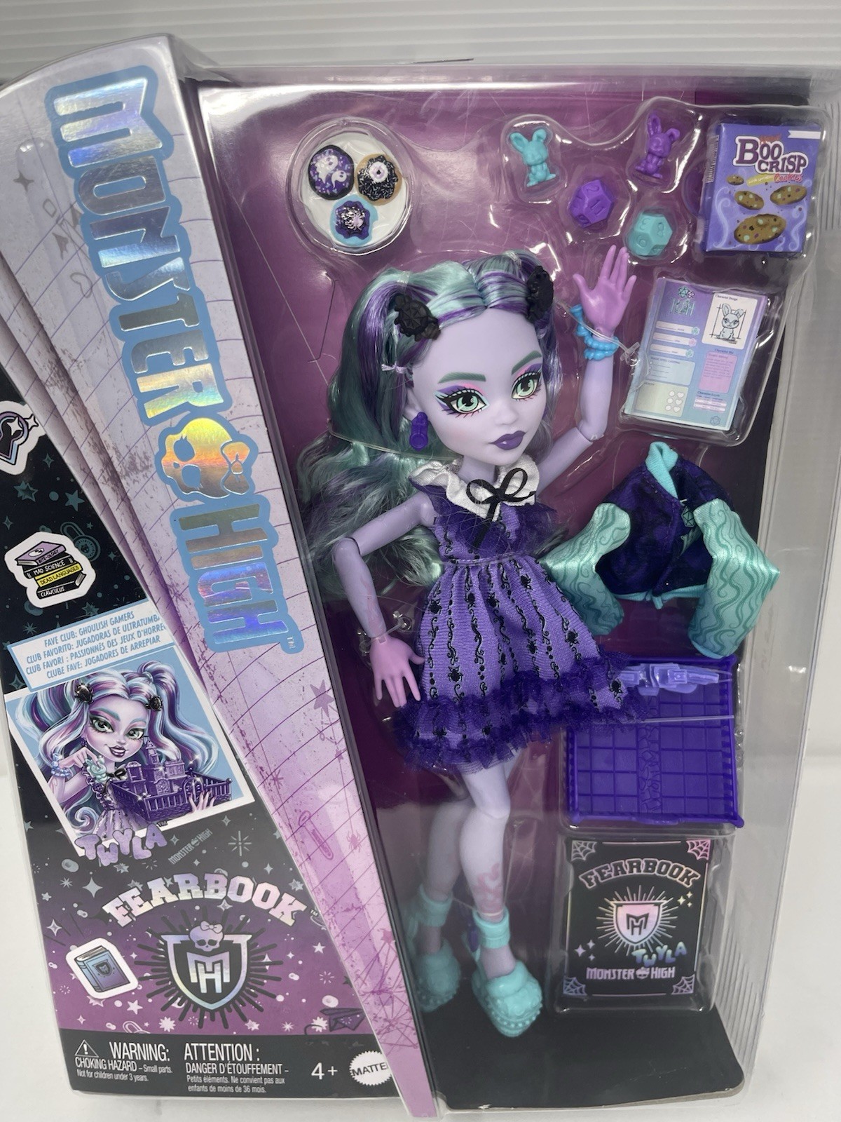 Monster High FEARBOOK TWYLA DOLL /ACC EXCLUSIVE COLLECTOR QTY BNIB STUNNING LOOK