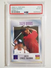 2001 Upper Deck Golf Tiger Woods e-Volve Auto Rookie Card 20
