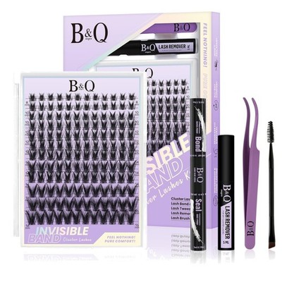 144PCS Victory Lash Clusters Set - Natürliche Extensions, Wispy Wimpern, 8-16mm