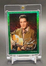 2024 Leaf Elvis Presley Icons 1960 Pop Music Metal Green Shimmer ELVIS PRESLEY/5
